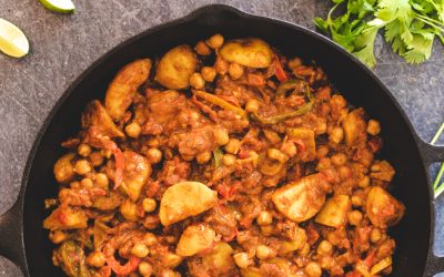 CHICKPEA AND POTATO CURRY